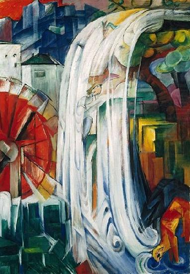 Bewitched Mill, Franz Marc